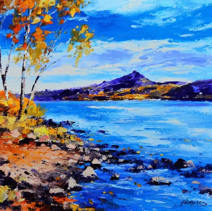 Kevin Fleming - Autumn Schiehallion from Loch Rannoch