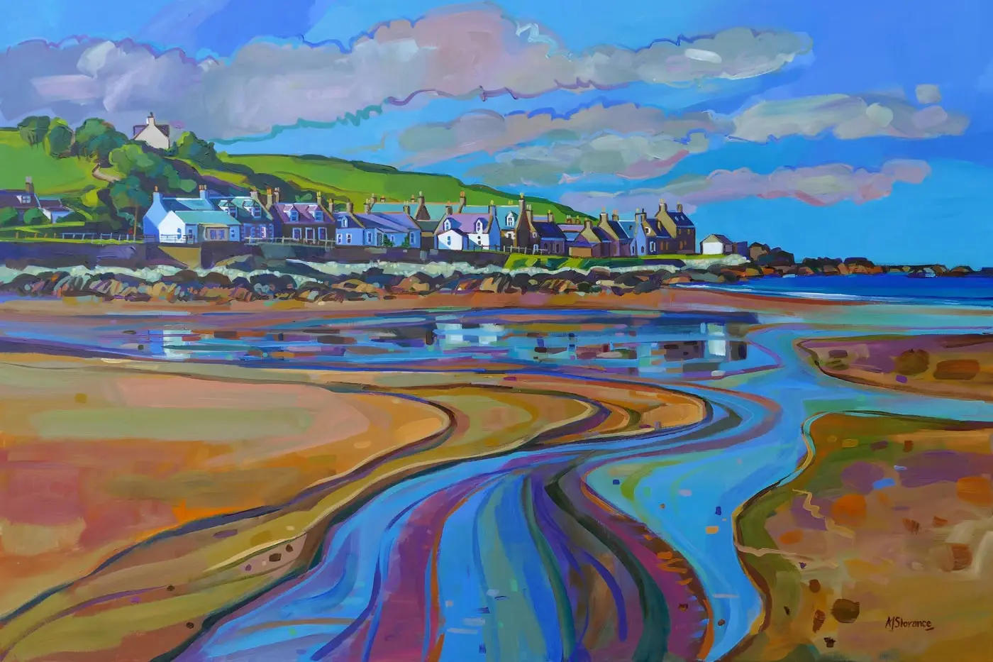 Audrey Slorance - The village Sandend